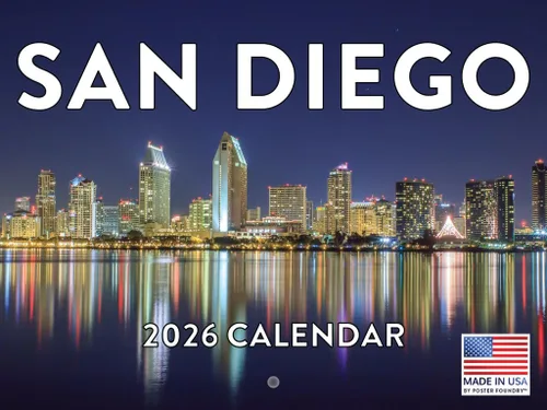 Vista 100 de Calendario de Alabama 2026 para pared, 12 meses, mensual, recuerdos escénicos de AL Hecho en Estados Unidos
