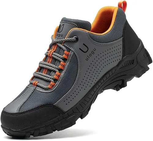 Vista 9 de ulogu Steel Toe Tennis Shoes for Men Women Lightweight Breathable Durable Work Shoes Comfortable Composite Safety Footwear Industrial Construction