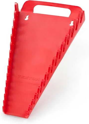 Vista 7 de TEKTON Soporte para llaves combinadas de 9 herramientas (rojo) 79365 Fabricado en Estados Unidos