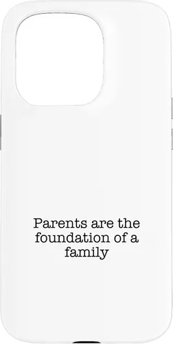 Vista 14 de iPhone 16 Parents are the foundation of a family Case