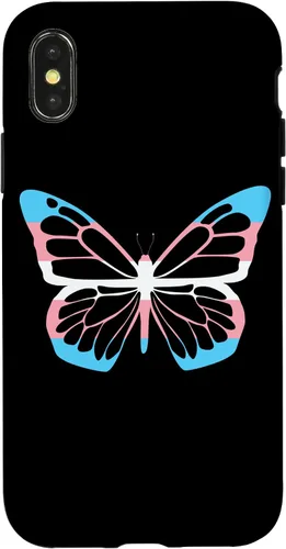 Vista 5 de Funda para iPhone 13 Pro Max Transgénero Mariposa Igualdad Transexual Bandera Trans Pride