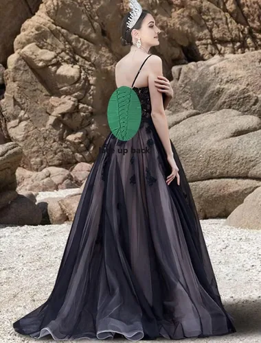 Vista 2 de Sweetheart Strapless sirena encaje vestidos de novia para novia rebordear vestidos de novia de satén