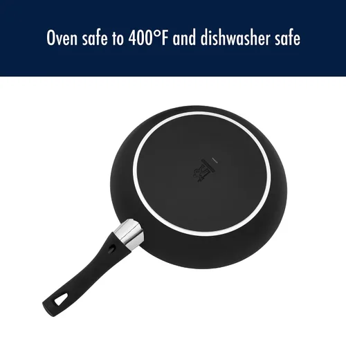 Vista 9 de Henckels Everlift - Juego de utensilios de cocina antiadherentes de 10 piezas, fabricado en Italia, revestimiento duradero de 3 capas, aluminio