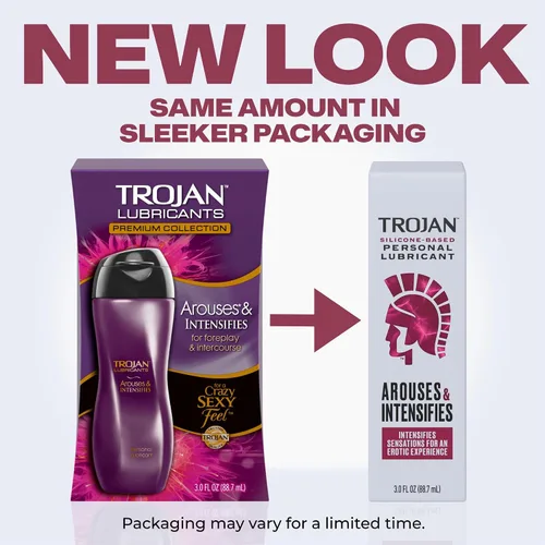 Vista 2 de Trojan despierta y tamaño de intensif 3Z Trojan despierta & intensifica Lubricante 3Z