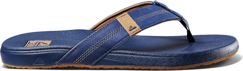 Vista 8 de Reef Chanclas Cushion Phantom para hombre, Azul marinoMarrón claro