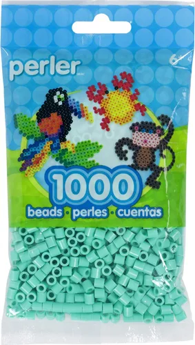 Vista 11 de Perler Cuentas fusibles para manualidades, 1000 unidades, marrón claro