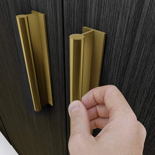 Vista 8 de HRX - Manija de puerta autoadhesiva para puerta, fácil de instalar, sin tornillos, despegar y pegar en vidrio, madera, metal, plástico, perilla