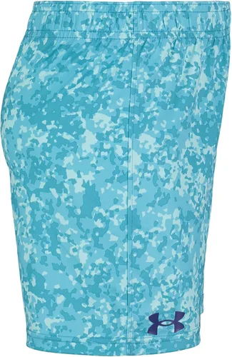 Vista 2 de Under Armour Pantalón corto Boost estampado para niño, cintura elástica