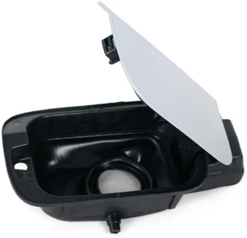 Vista 9 de Tapa del tanque de combustible sustituye a 561809857 para VW Passat 2012-2018 Tapa de puerta de llenado de combustible de color blanco pintado