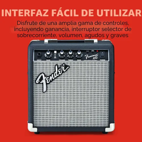 Vista 3 de Amplificador de guitarra eléctrica Fender Frontman 10G