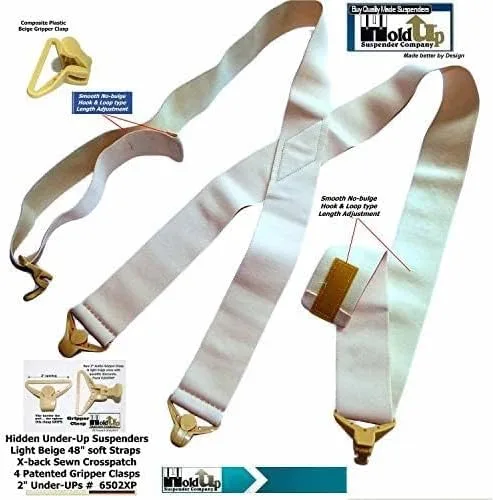 Vista 4 de Tirantes para hombre - Tirantes ocultos para hombre - Ropa interior cómoda y conveniencia - Apto para aeropuerto