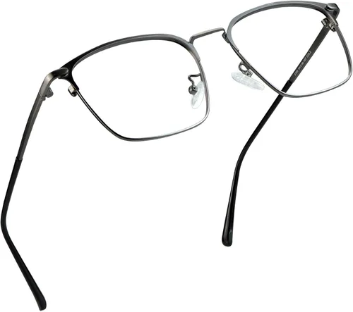 Vista 21 de LifeArt Lentes de bloqueo de luz azul, antifatiga ocular, anteojos de lectura para computadora, anteojos de TV para mujeres y hombres, antirreflejos