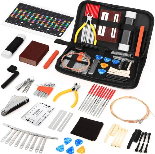 Vista 9 de Correa de guitarra, piel sintética impresa, estilo clásico piel sintética PU, con extremos de piel genuina, para guitarra bajo eléctrico, amplio