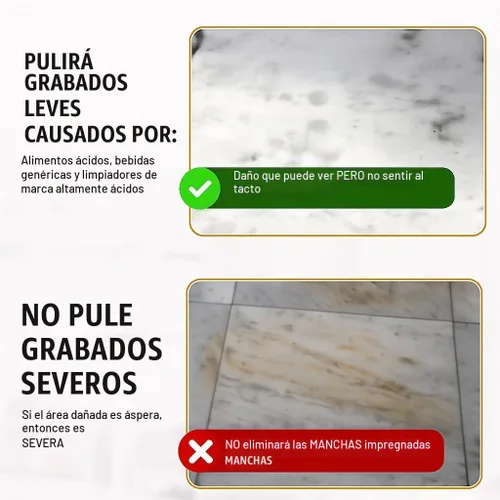 Vista 3 de MB Stone Care MB11 polvo de pulido de mármol