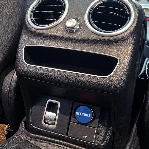 Vista 5 de 3 tapones de botón de aluminio a prueba de polvo, accesorios de repuesto estándar de 12 voltios, encendedor de botón novedoso para automóvil