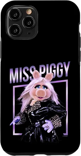 Vista 27 de Funda para iPhone 16 Disney The Muppets Miss Piggy Glam Retrato