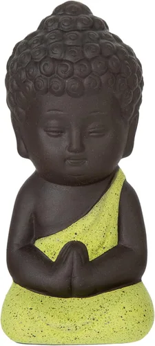 Vista 10 de Mini estatua de Buda, estatua de Buda de bolsillo, pequeña estatua de Buda, estatua de Buda bebé, escultura de Buda pequeña, Buda sentado, Buda
