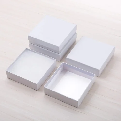 Vista 6 de GEFTOL Cajas de regalo de joyería, paquete de 96 cajas de joyería de cartón de 3.5 x 3.5 x 1 pulgadas, pequeñas cajas de regalo para joyas, aretes