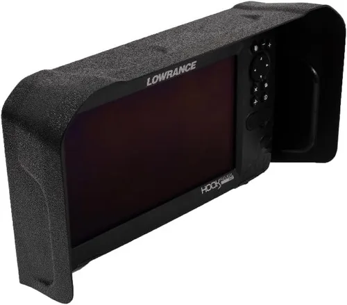Vista 19 de BerleyPro Lowrance - Visera buscadora de peces, cubierta solar y reducción de deslumbramiento, compatible con HDS Live/PRO, Elite FS, revelación