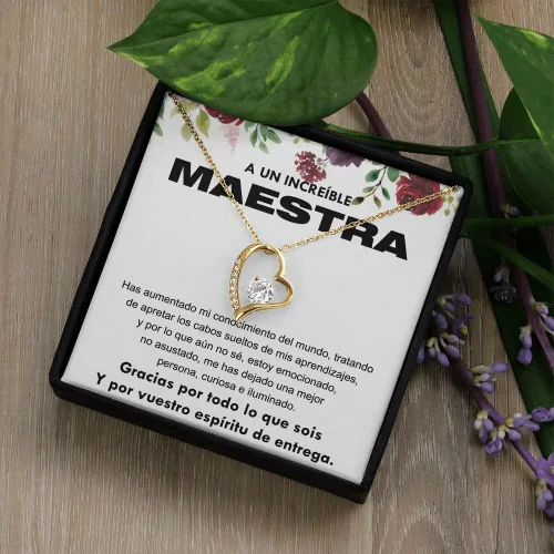 Vista 5 de Regalo Para Maestra De Agradecimiento - Regalos Para Maestras, Collar De Cruz Para Mujer, Regalos Para Graduación De Mujer 2023, Collar Para Hombre