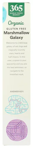 Vista 4 de 365 by Whole Foods Market, Organic Galaxy Marshmallow Cereal, 10 onzas
