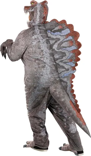 Vista 3 de Disfraz de Spinosaurus de talla grande para adultos