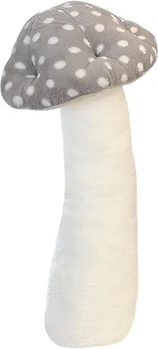 Vista 10 de Almohada de hongo de felpa Hofun4U - Almohada larga rellena con forma de hongo de 30 pulgadas - Almohada rellena con forma de hongo - Decoración