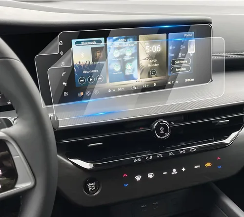 Vista 9 de [9H] infotainment Center visualización táctil vidrio templado anti scratch alta claridad
