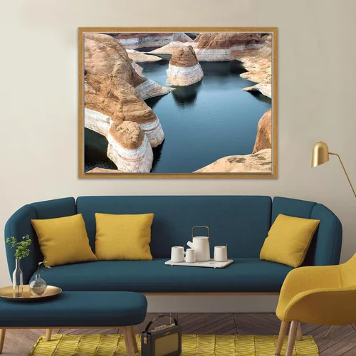 Vista 3 de Pixy Canvas Marco flotante de 24 x 30 pulgadas para lienzos de 1.5 pulgadas de profundidad, lienzos impresos, paneles de lienzo de madera, arte