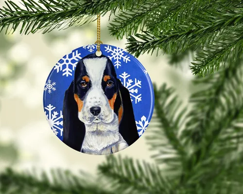 Vista 365 de Caroline's Treasures Cavalier Spaniel - Adorno de cerámica para colgar en el árbol de Navidad, para el hogar, Navidad, fiestas, regalo, 3 pulgadas
