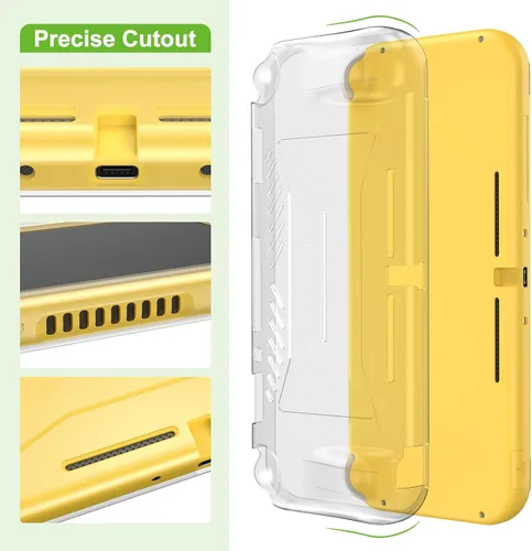 Vista 5 de Switch Lite Case - innoAura 17 in 1 Switch Lite Accessories Bundle with Switch Lite Carrying Case, Switch Game Case, Switch Lite Screen Protector