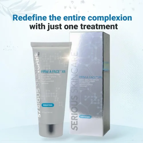 Vista 2 de Serious Skincare - Instant FIRM A FACE XR - Tensor facial temporal - Firme invisiblemente, levanta y suaviza el aspecto de líneas finas, arrugas