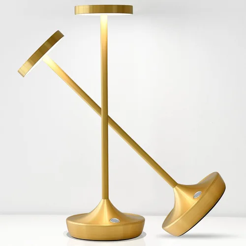 Vista 15 de Lámpara de mesa inalámbrica recargable - Luz de mesa LED operada con batería de 6000mAh - Lámparas de mesa portátiles táctiles regulables