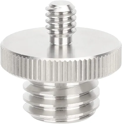 Vista 5 de CAMVATE Adaptador macho de 5/8"-11 a 1/4"-20 macho para trípode nivel láser Bosch