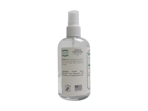 Vista 4 de OAK & SAGE Acondicionador homeopático sin enjuague con pepino, sin perfume, 8 onzas, 100% hierbas/plantas, sin enjuague, sin alcohol, sin productos