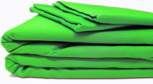 Vista 5 de Tache - Juego de funda de edredón reversible de 2 piezas, 100% algodón, color verde lima y negro, tamaño individual