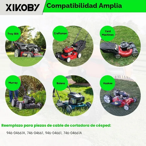 Vista 6 de Cable de Control 946-04661A Compatible con Troy Bilt TB110 TB230 Craftsman MTD Yard Machine Cortacésped Autopropulsado a Gas de Empuje de 21