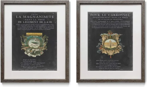 Vista 9 de Renditions Gallery Antique Coral in Navy (1) 2 Piece Framed Artwork Set, Underwater Ocean Themed Pair, Blue, Modern Distressed Silver Frame, White