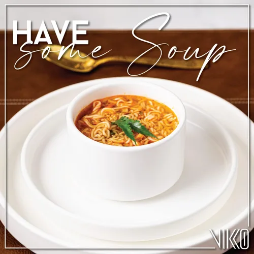 Vista 4 de Vikko Moderno juego de 4 cuencos de sopa de porcelana blanca mate, apilables de 14 onzas, elegante, estilo restaurante, apto para microondas