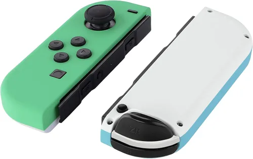 Vista 3 de eXtremeRate - Carcasa de control portátil Joy-Con con set de botones completo repuesto de carcasa hazlo tú mismo para control de Nintendo Switch