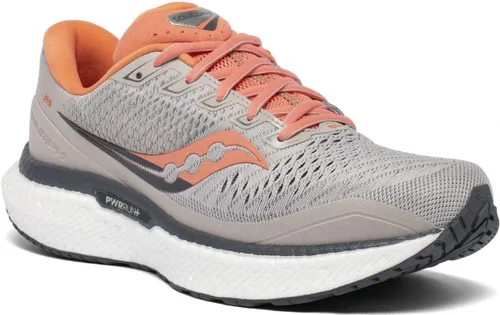 Vista 5 de Saucony Tenis de correr Triumph 18 para mujer, Piedra lunarCoral
