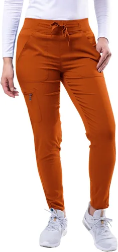 Vista 33 de Adar Pro Scrubs para mujeres - Pantalones de uniforme médico tipo jogger de yoga supremos Manzana