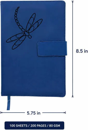 Vista 4 de The Dragonfly - Cuaderno de escritura recargable