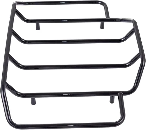 Vista 7 de Portaequipajes negro Air Wing Tour Trunk Pack Top Rack Fit para el mercado de accesorios Hard Touring Pack Maleta Maleta
