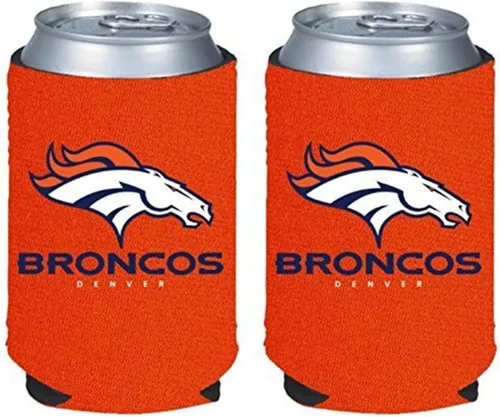 Vista 29 de Soporte aislante para latas y botellas de fútbol americano enfriador de bebidas Huggie (Nueva Orleans (Saints) - Negro) Nueva Orleans (Santos)