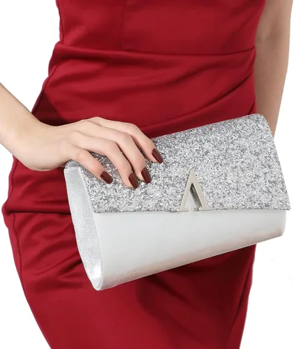 Vista 25 de LETODE Bolsos de mano para mujer, bolsos de noche y embragues para mujer, bolsos de sobre, bolsos de fiesta, baile de graduación, bolso de boda