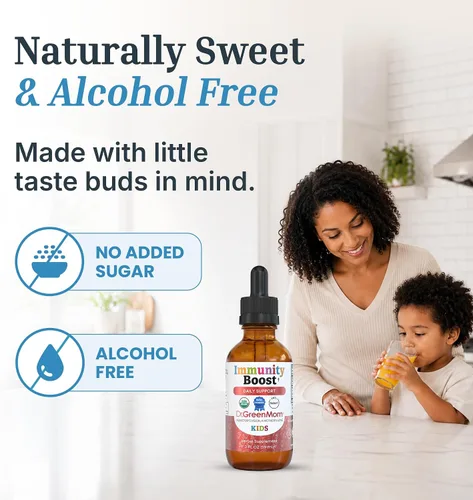 Vista 11 de Dr. Green Mom Immunity Boost Kids — Echinacea Saúco Astrágalo & VIT C