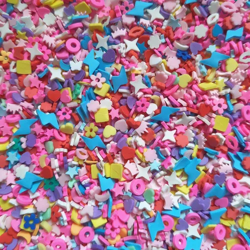 Vista 5 de 1.41 oz Mini Animales Fimo Rebanadas de Polímero Adultos Uñas Rebanadas de Arte Suministros de Diseño DIY Artesanía (Animales)