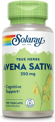 Vista 3 de SOLARAY Avena Sativa, 350 mg 100