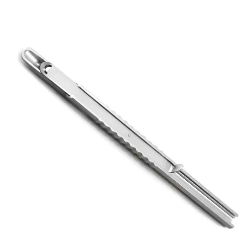 Vista 6 de MEDSPO Recolector profesional de raspadores de huesos dentales Raspador de injerto de implantes curvados de mano con cuchillas Herramientas